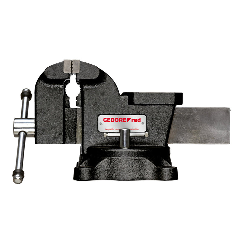 Gedore red Parallel-Schraubstock mit Amboss, drehbar, nach vorn öffnend