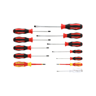 Gedore red Schraubendreher-Set 12-teilig, Schraubenzieher-Satz