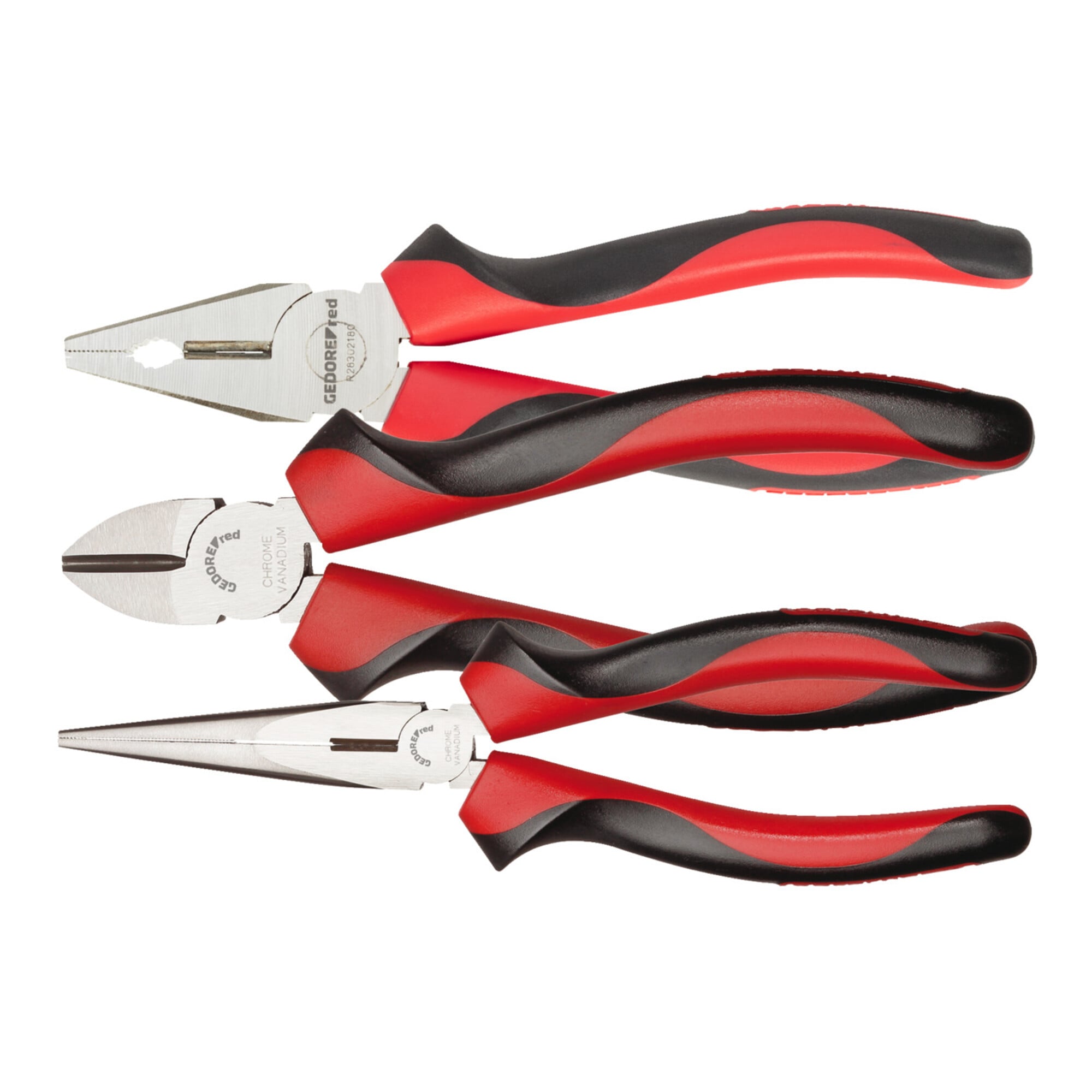 Gedore red Zangen-Satz, Werkzeug-Set mit