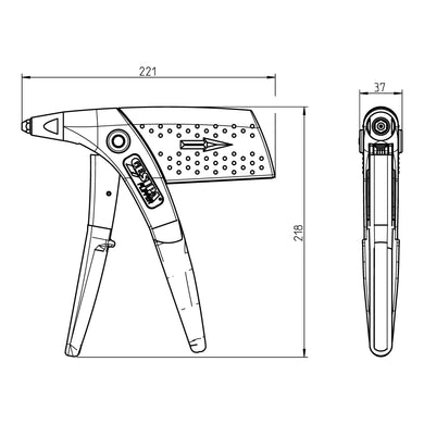 Gesipa Handnietzange Flipper