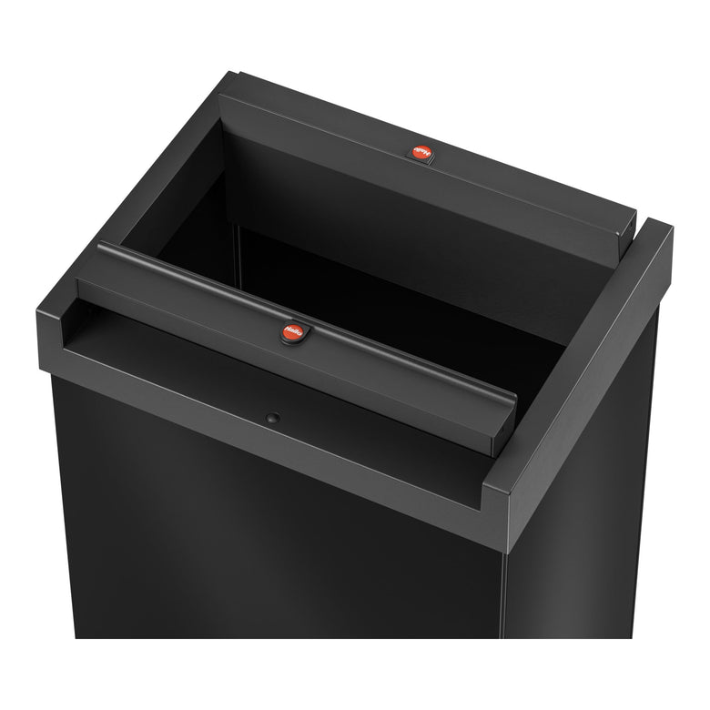 Hailo Big-Box Swing XL, Großraum-Müllbox, 52 ltr, Schwarz