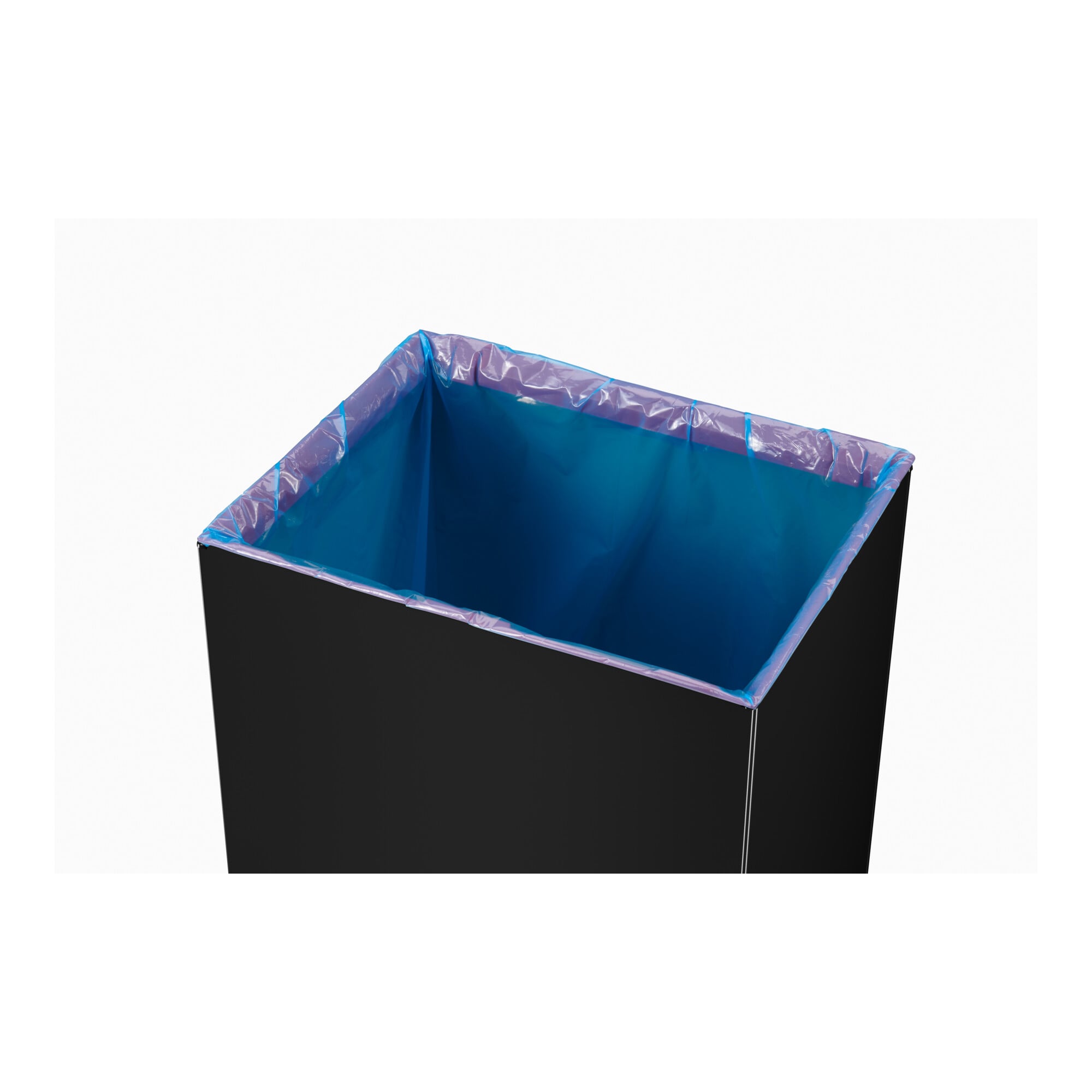 Hailo Big-Box Swing XL, Großraum-Müllbox, 52 ltr, Schwarz