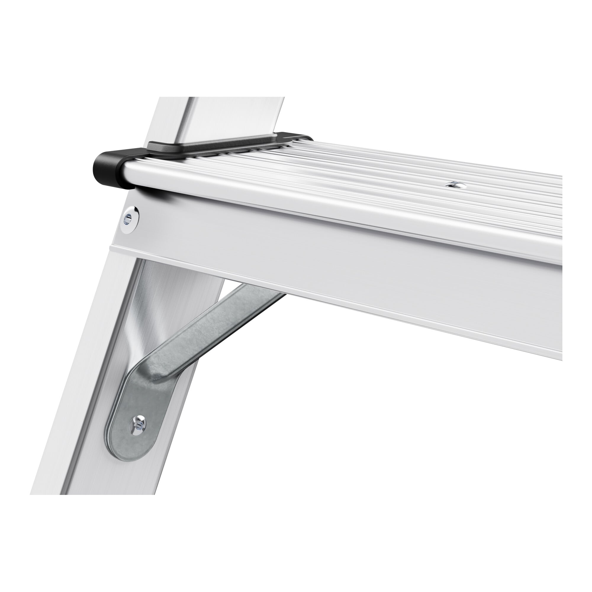 Hailo D60 StandardLine, Aluminium-Trittleiter, 2x2 Stufen