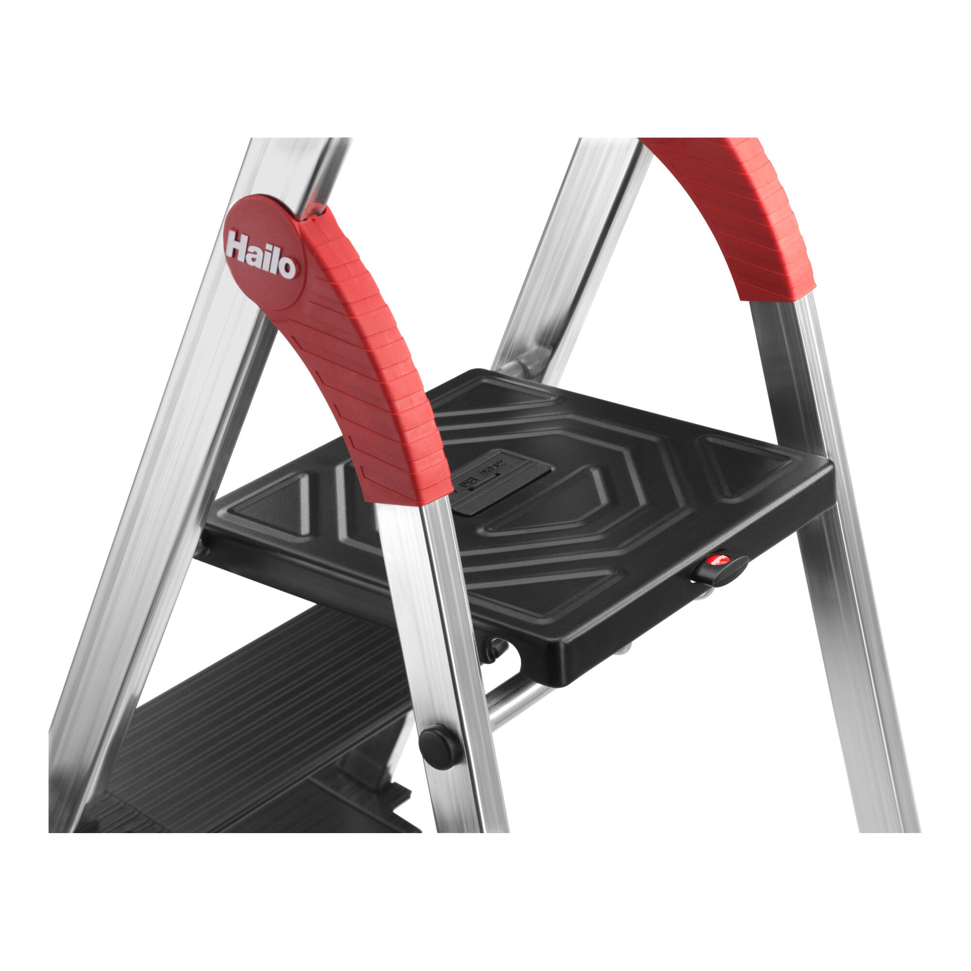 Hailo L100 TopLine, Alu-Sicherheits-Stehleiter, 7 Stufen