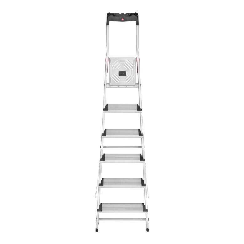 Hailo L80 ComfortLine, Alu-Sicherheits-Stehleiter, 6 Stufen
