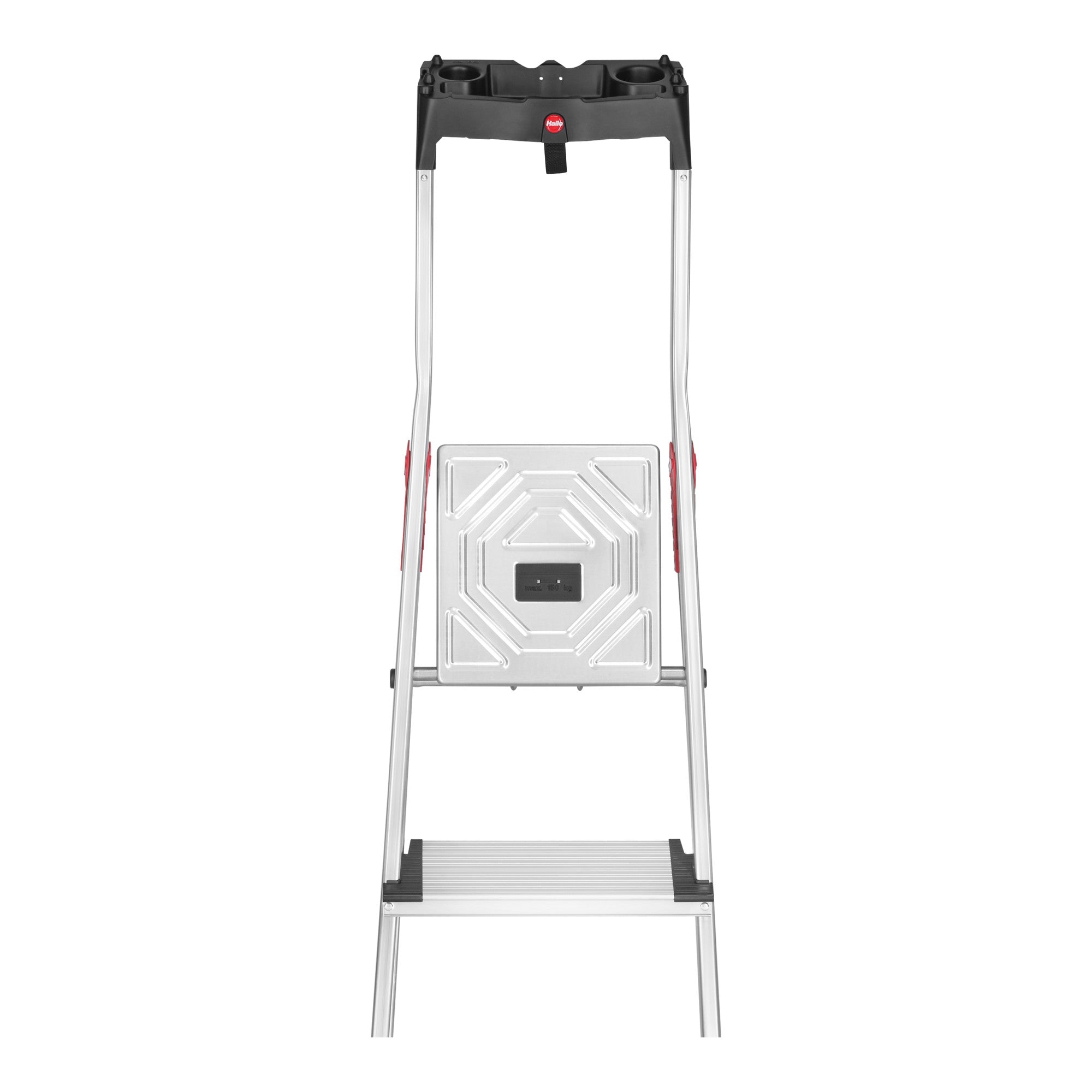 Hailo L80 ComfortLine, Alu-Sicherheits-Stehleiter, 8 Stufen