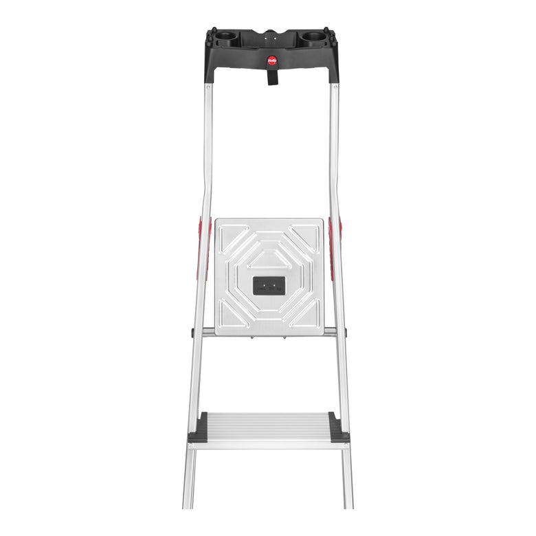 Hailo L80 ComfortLine, Alu-Sicherheits-Stehleiter, 8 Stufen