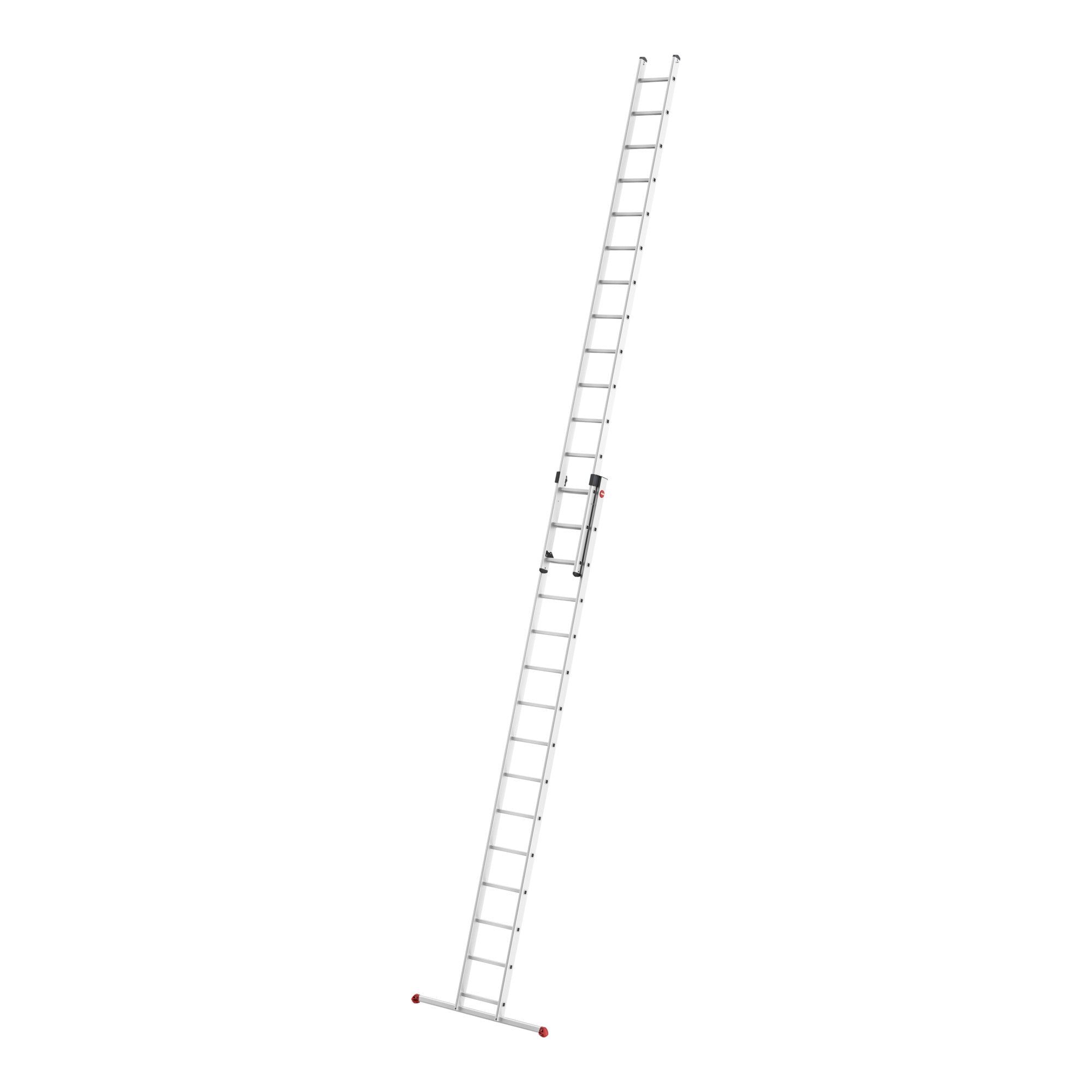 Hailo S80 ProfiStep duo, Aluminium-Schiebeleiter 2-teilig, 2x15 Sprossen