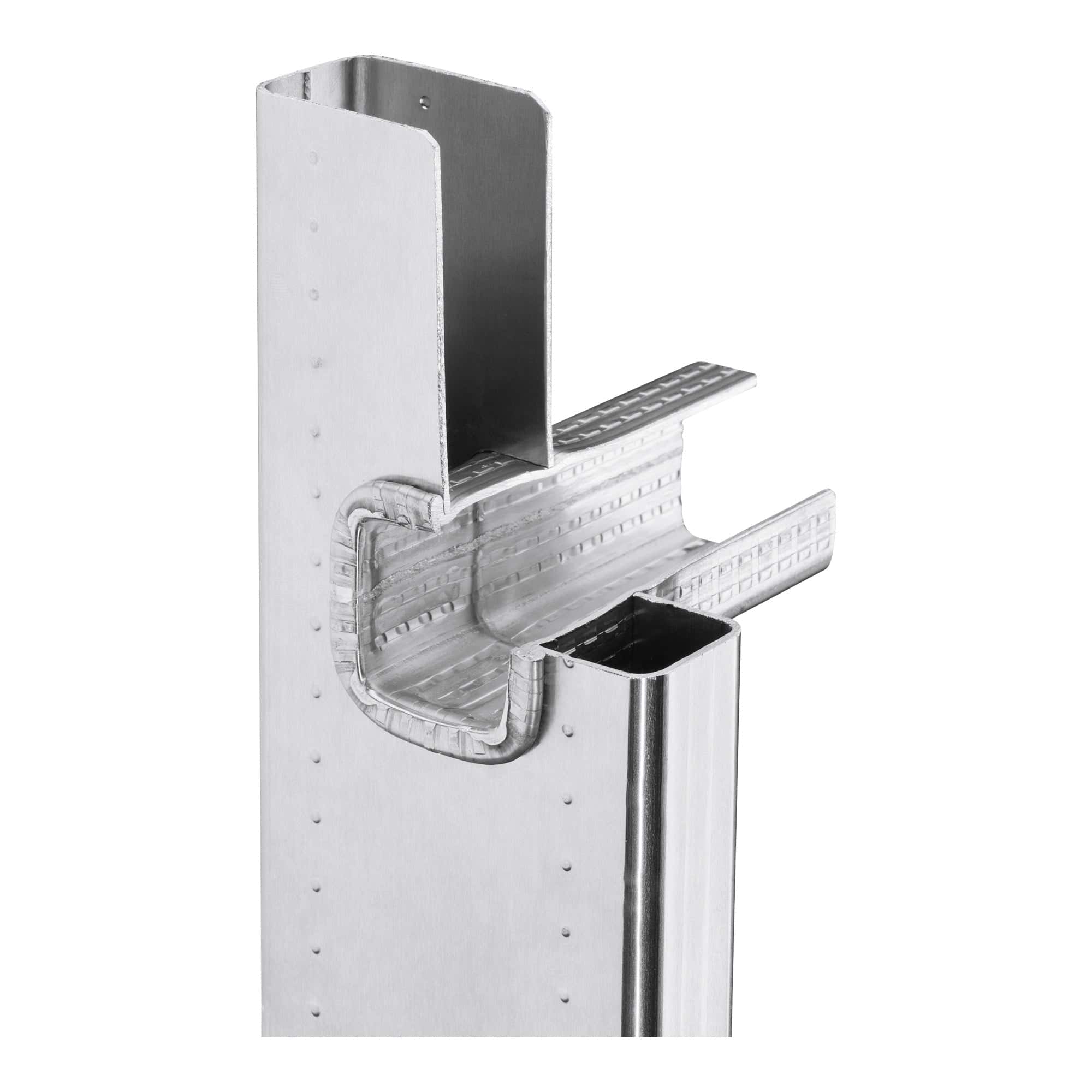 Hailo S80 ProfiStep duo, Aluminium-Schiebeleiter 2-teilig, 2x15 Sprossen