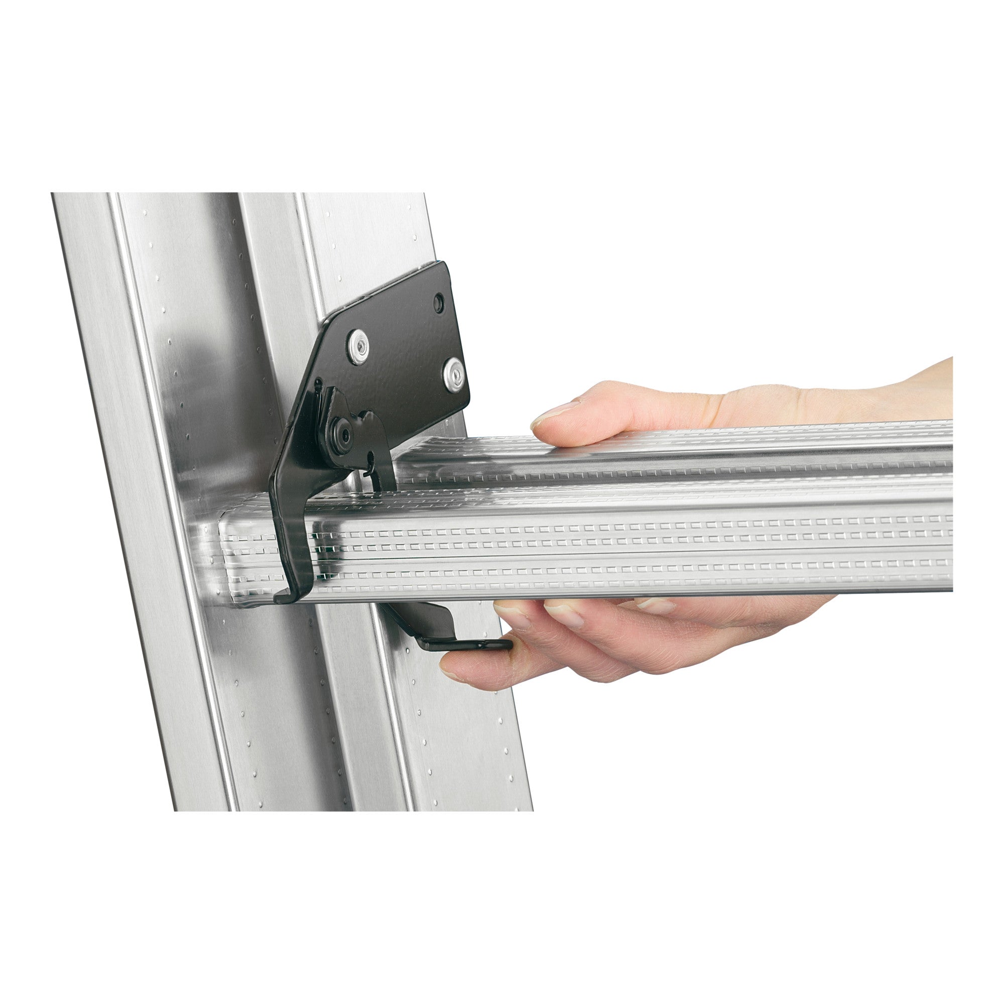 Hailo S80 ProfiStep duo, Aluminium-Schiebeleiter 2-teilig, 2x15 Sprossen