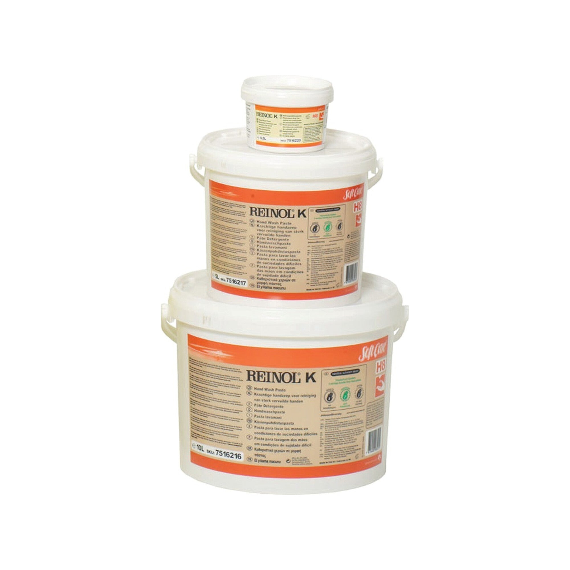 Handwaschpaste Soft Care REINOL K 10l frei v.hautaggressiven Bestandteilen