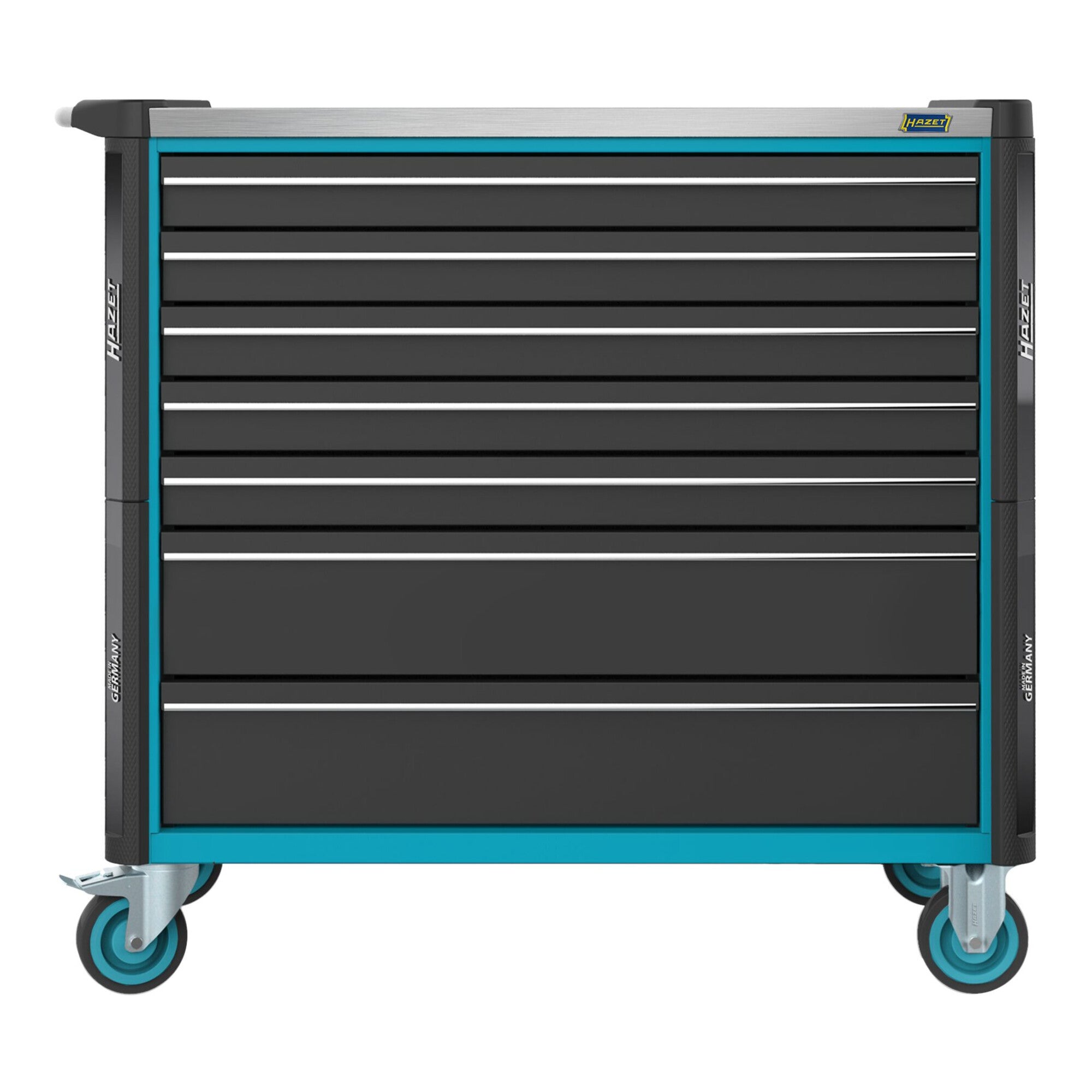 HAZET Werkstattwagen Assistent, flach: 7 x 81 x 870 x 398 mm Schubladen, hoch: