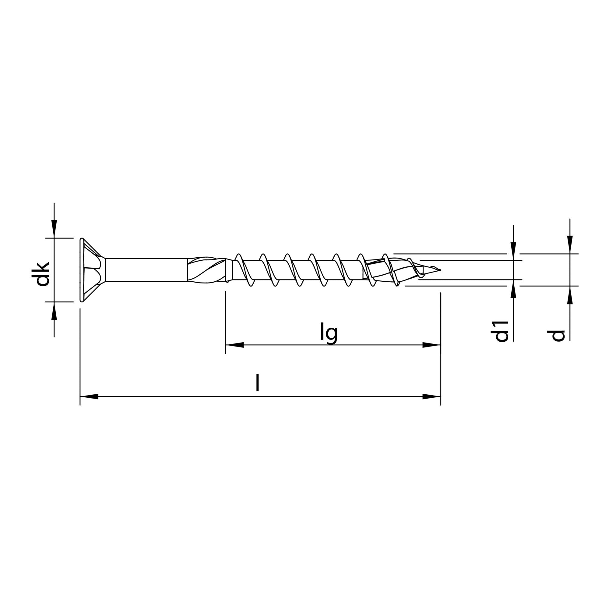 HECO-TOPIX-plus 6,0 x 100, Senkkopf, HECO-Drive, TG, A3K 100 Stk