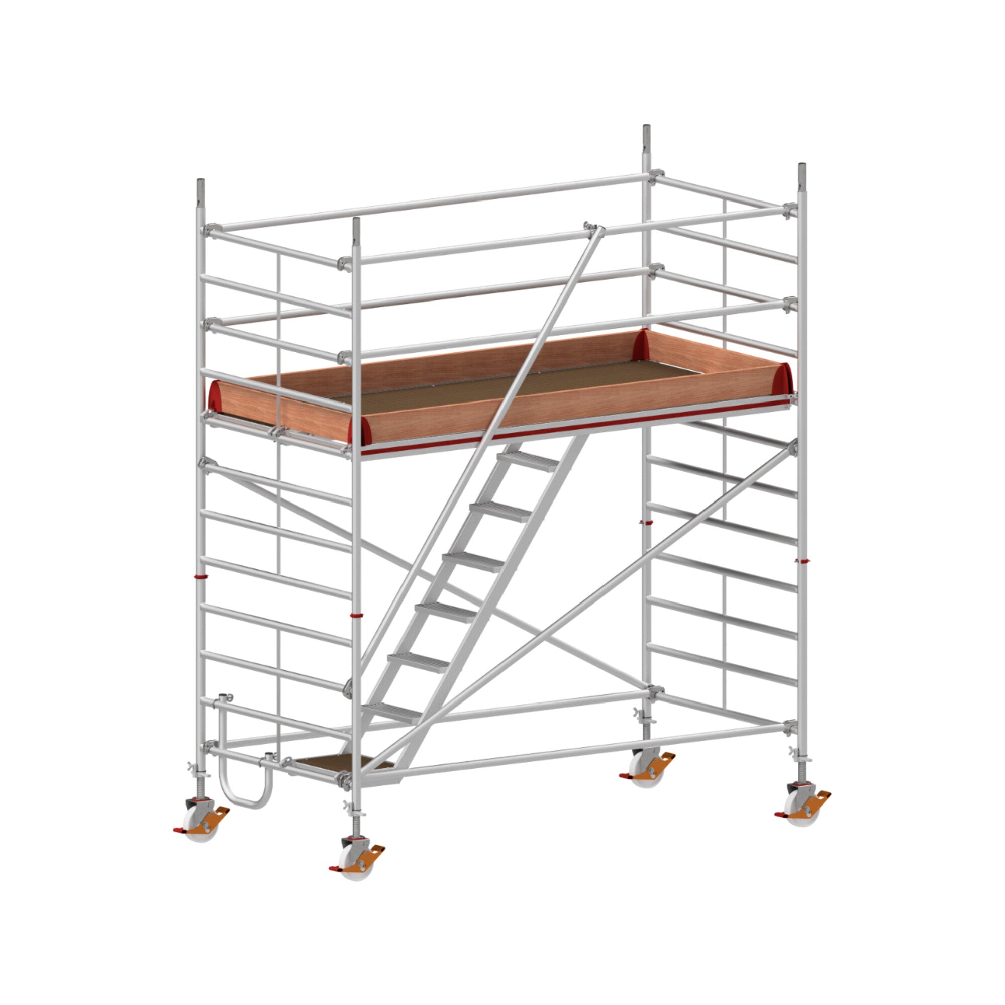Hymer Treppen-Fahrgerüst 2,95x1,50m, Reichhöhe 4,4 m