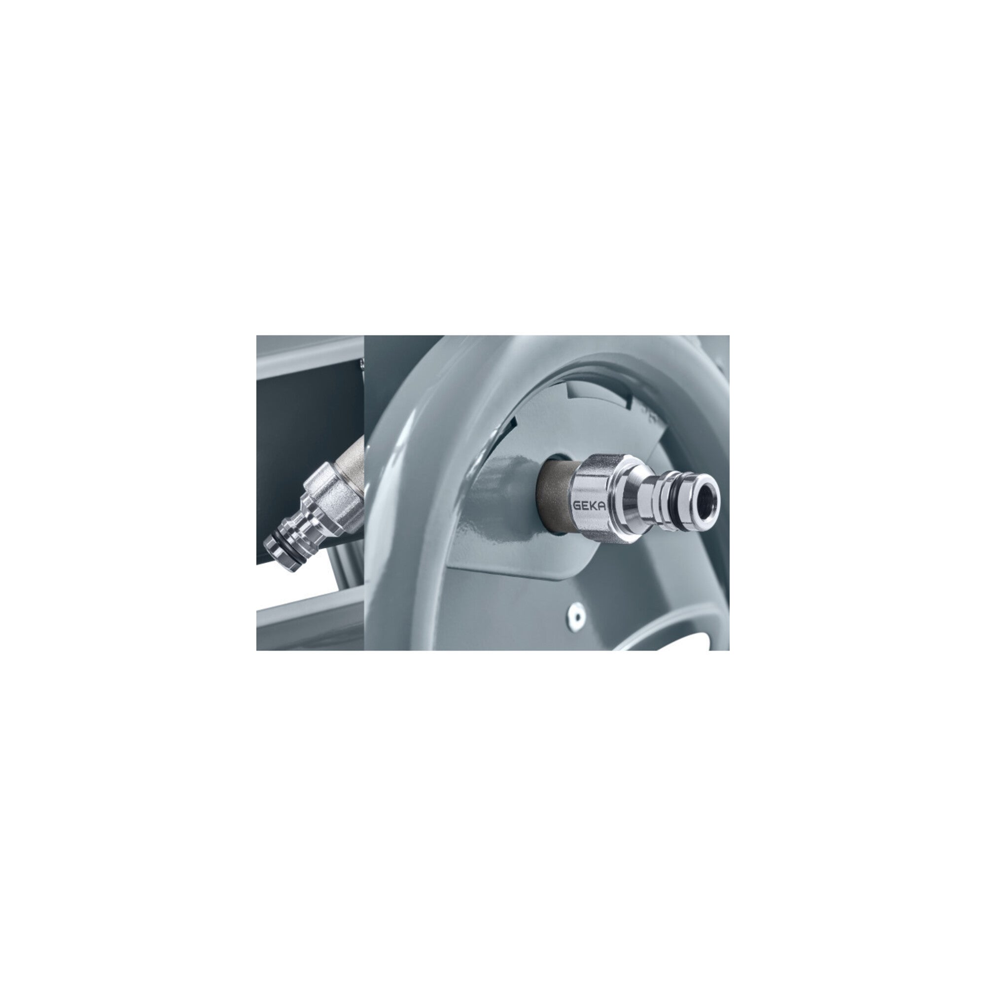 Schlauchwagen plus P25 Anschl.-Gew.26,44mm G 1/2 Zoll pulv.STA GEKA