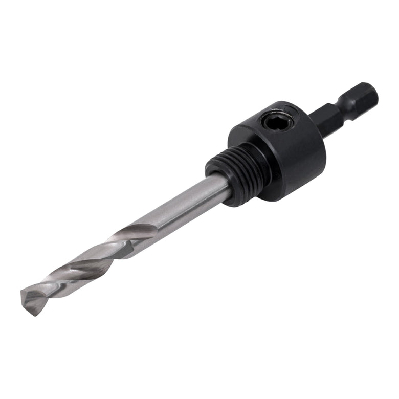 STIER 1/4" HEX adapter 1/2" 20 UNF for hole saws 14-32 mm including Allen key