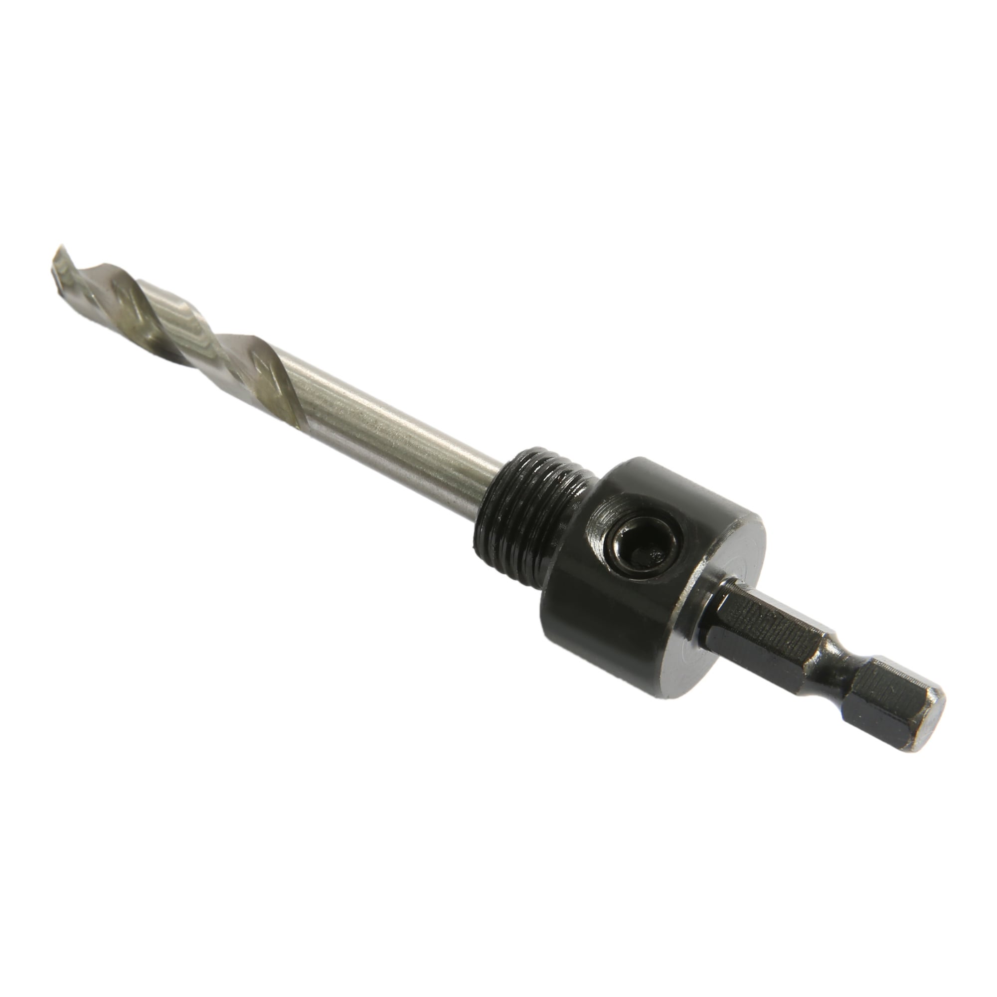 STIER 1/4" HEX adapter 1/2" 20 UNF for hole saws 14-32 mm including Allen key