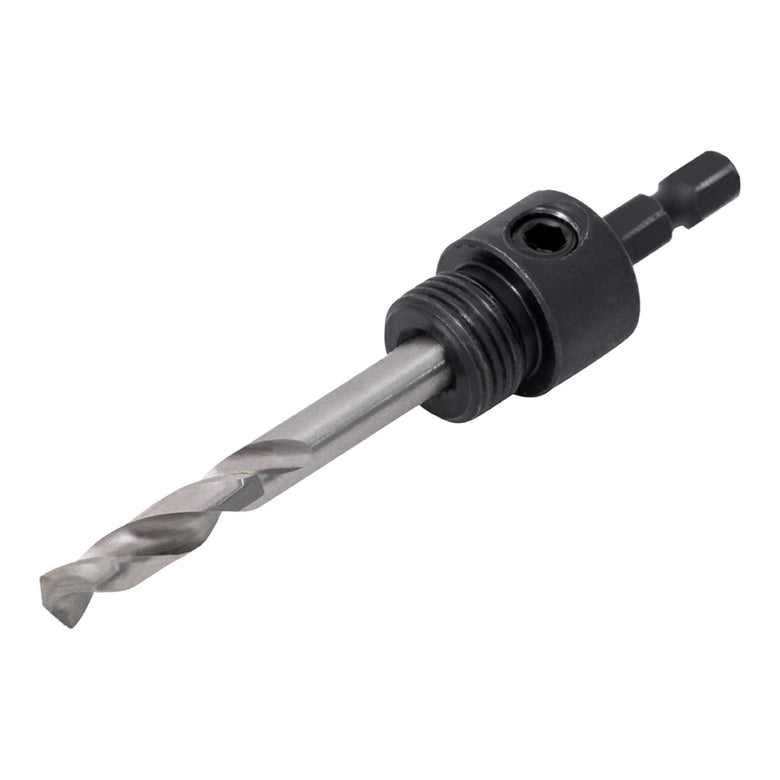 STIER 1/4" HEX adapter 5/8" 18 UNF for hole saws 32-60 mm including Allen key