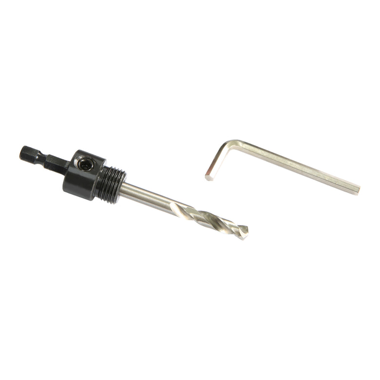 STIER 1/4" HEX adapter 5/8" 18 UNF for hole saws 32-60 mm including Allen key