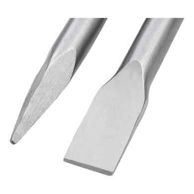 STIER SDS-HEX Flachmeißel Spitzmeißel Set 410 mm für Abbruchhammer vielseitig