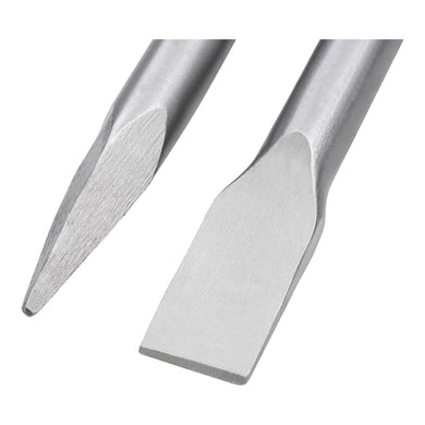 STIER SDS-HEX Flachmeißel Spitzmeißel Set 410 mm für Abbruchhammer vielseitig