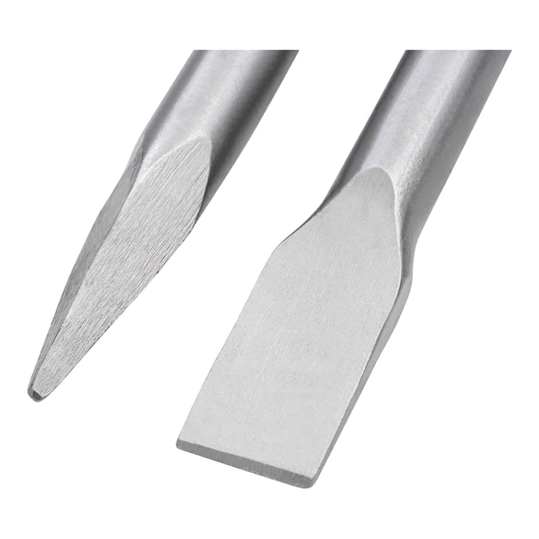 STIER SDS-HEX Flachmeißel Spitzmeißel Set 410 mm für Abbruchhammer vielseitig