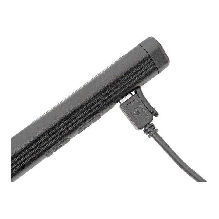 STIER Akku COB LED Stiftleuchte 200 Lumen 750 mAh Akku Aluminiumgehäuse USB Clip