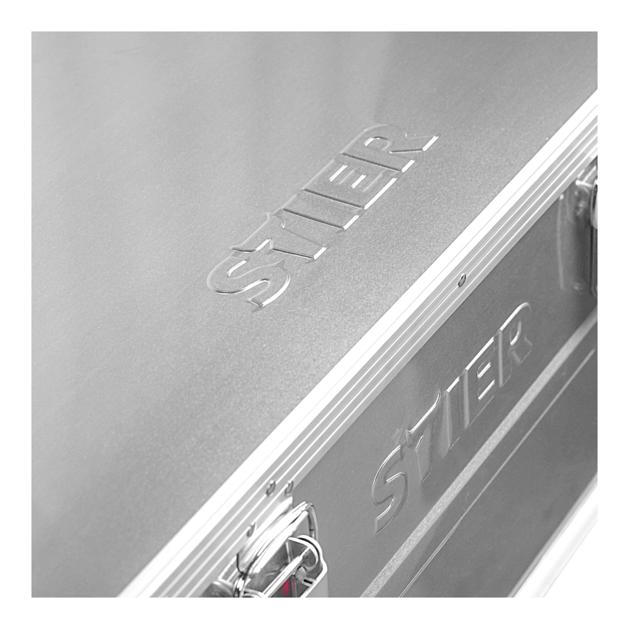 STIER Alubox Aluminiumbox Transportkiste Staub und Spritzwasserschutz div Größen