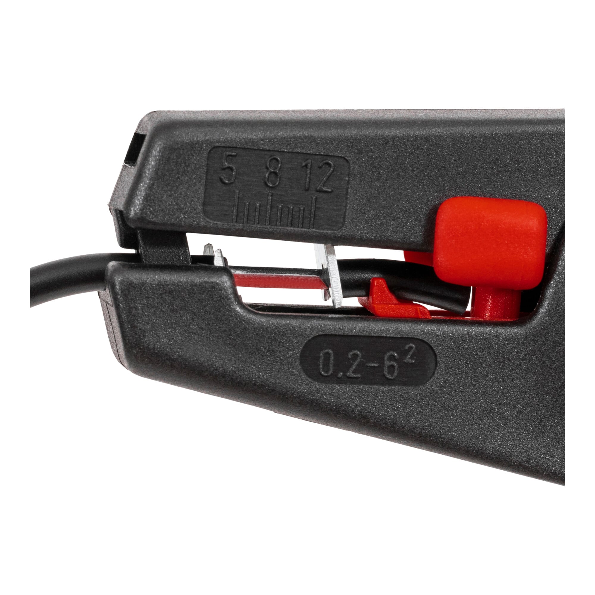 STIER Automatic stripping pliers 0.2 - 6.0 mm² 165 mm scanning system and