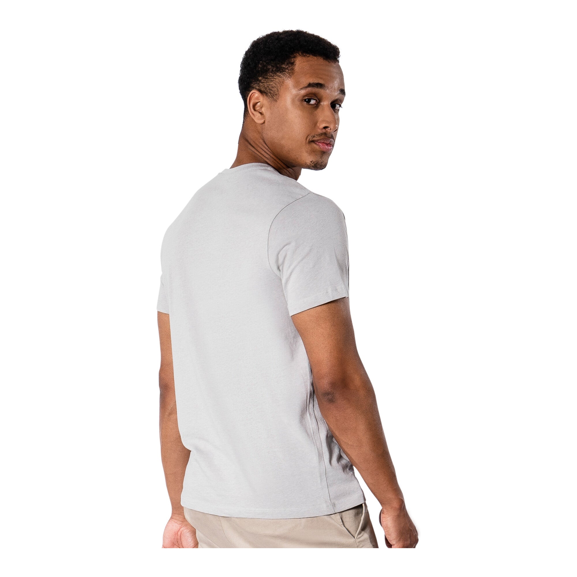 STIER Basic Tee M Ice Grey