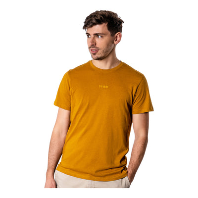 STIER Basic Tee S Golden Brown