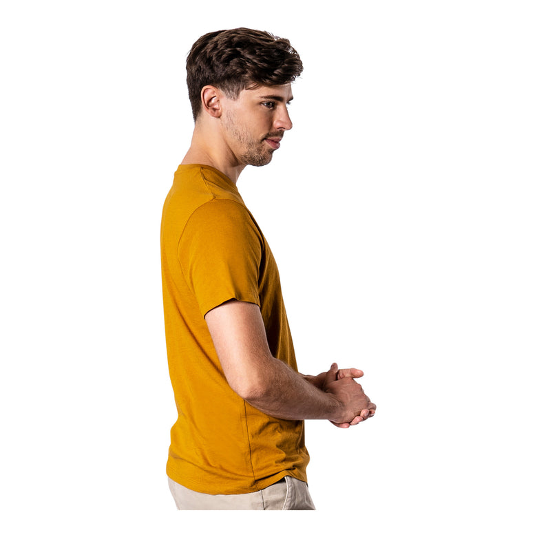 STIER Basic Tee S Golden Brown