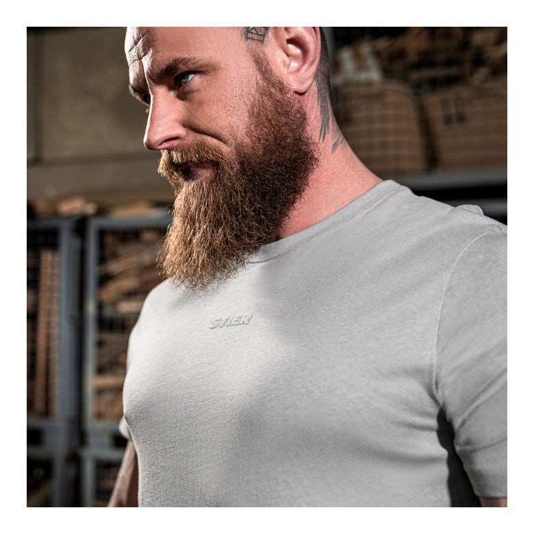 STIER Basic Tee XXL Ice Grey