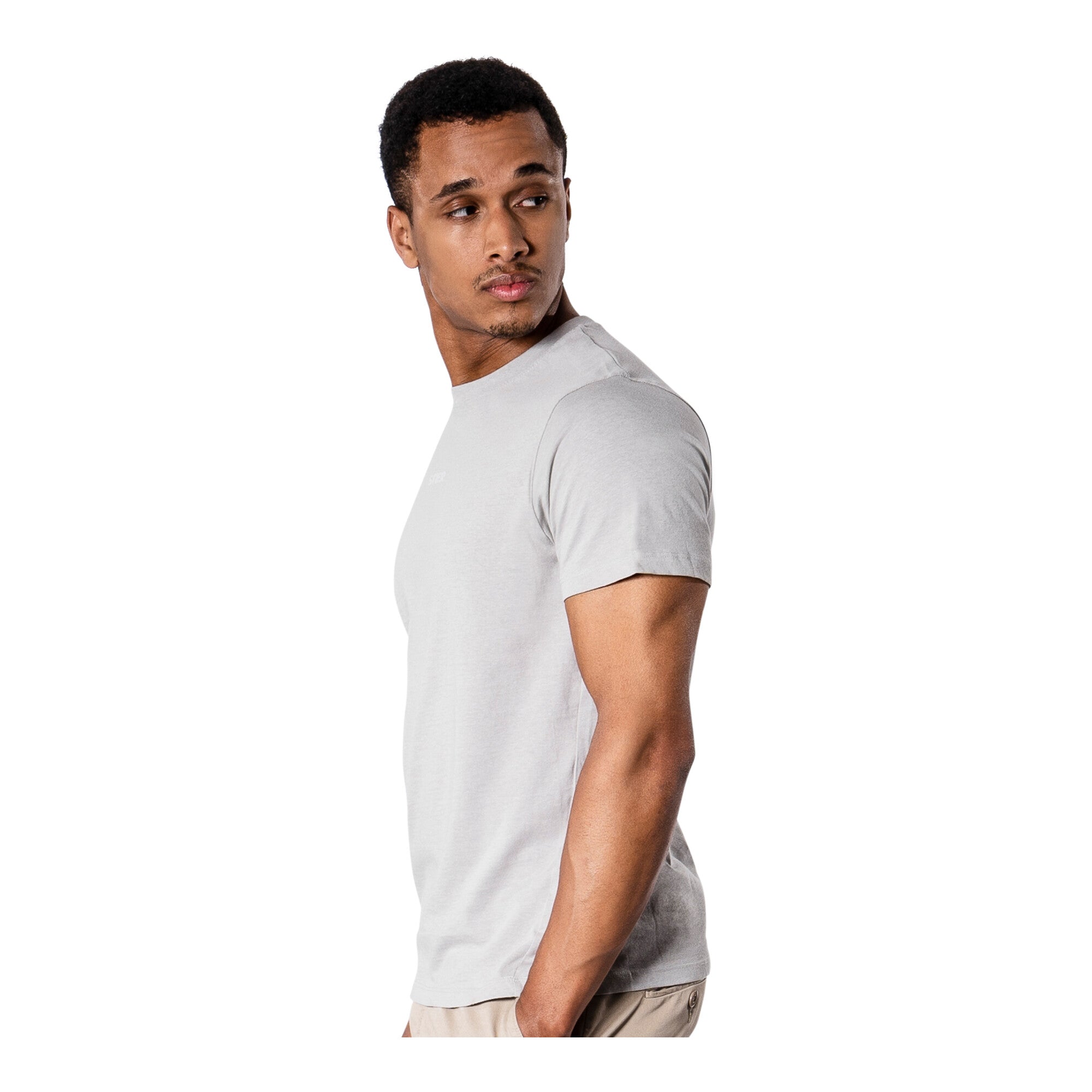 STIER Basic Tee XXL Ice Grey