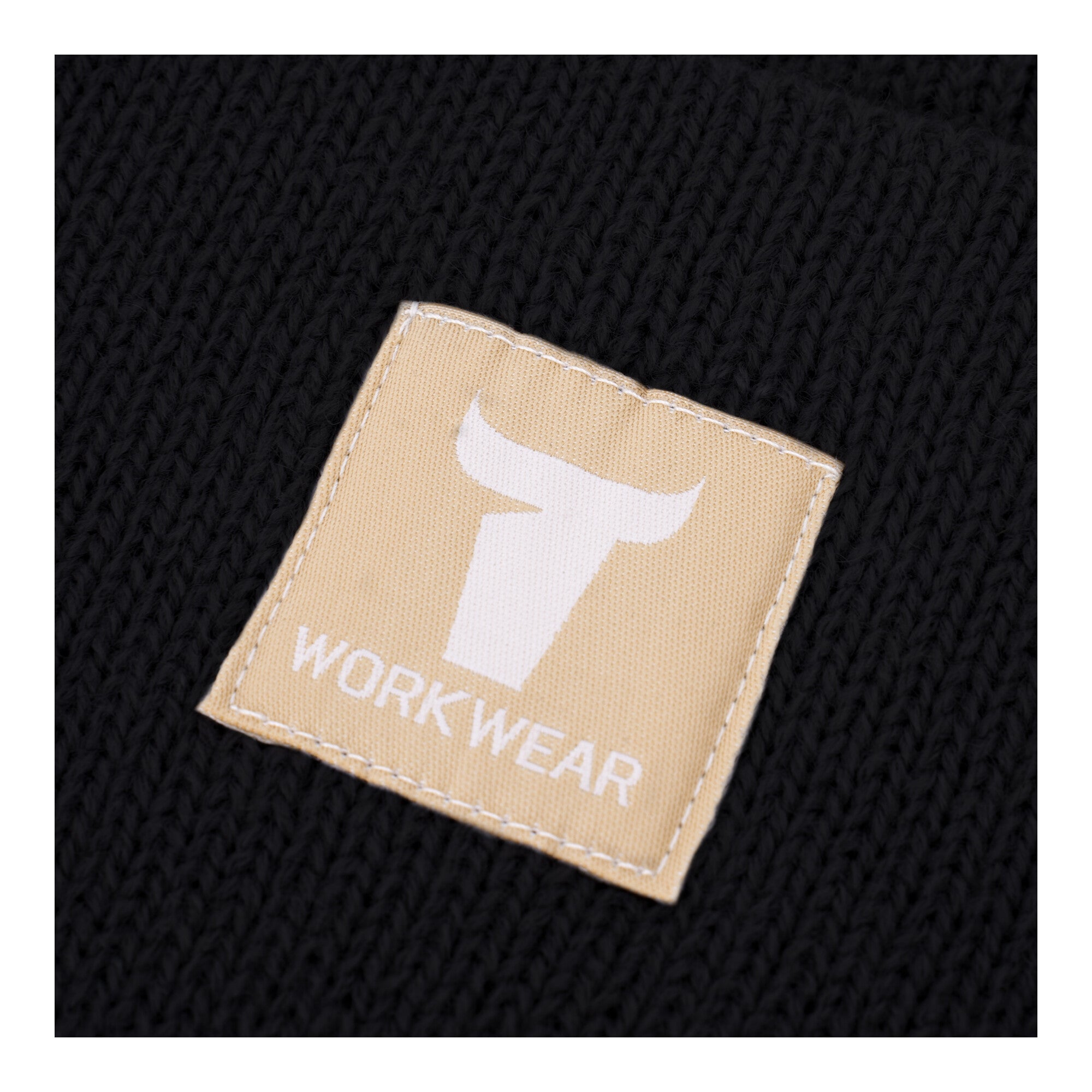 STIER Beanie One Size 7gg Black