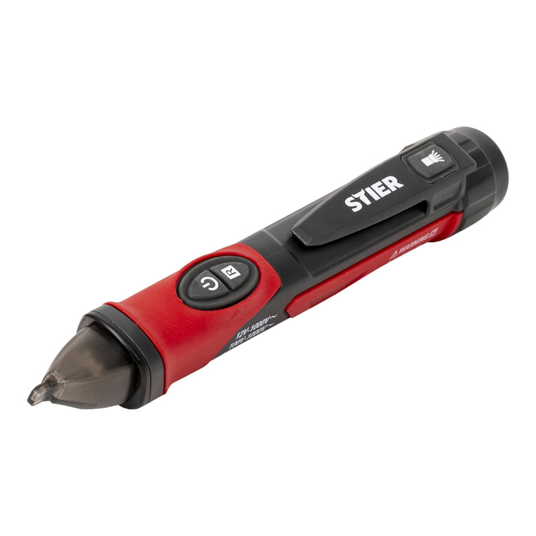 STIER non-contact voltage tester 12 to 1000V AC IP67 phase tester