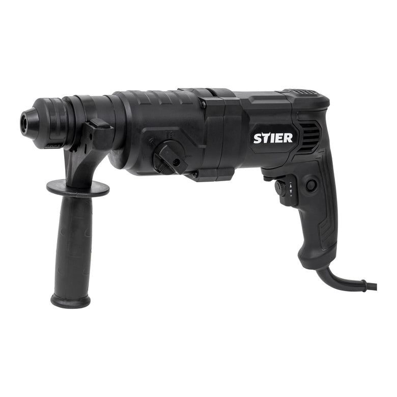STIER Bohrhammer SHB-T-4900 Hammerbohrer 800 W 3,3 J 0-4900 Schläge/Min SDS-Plus