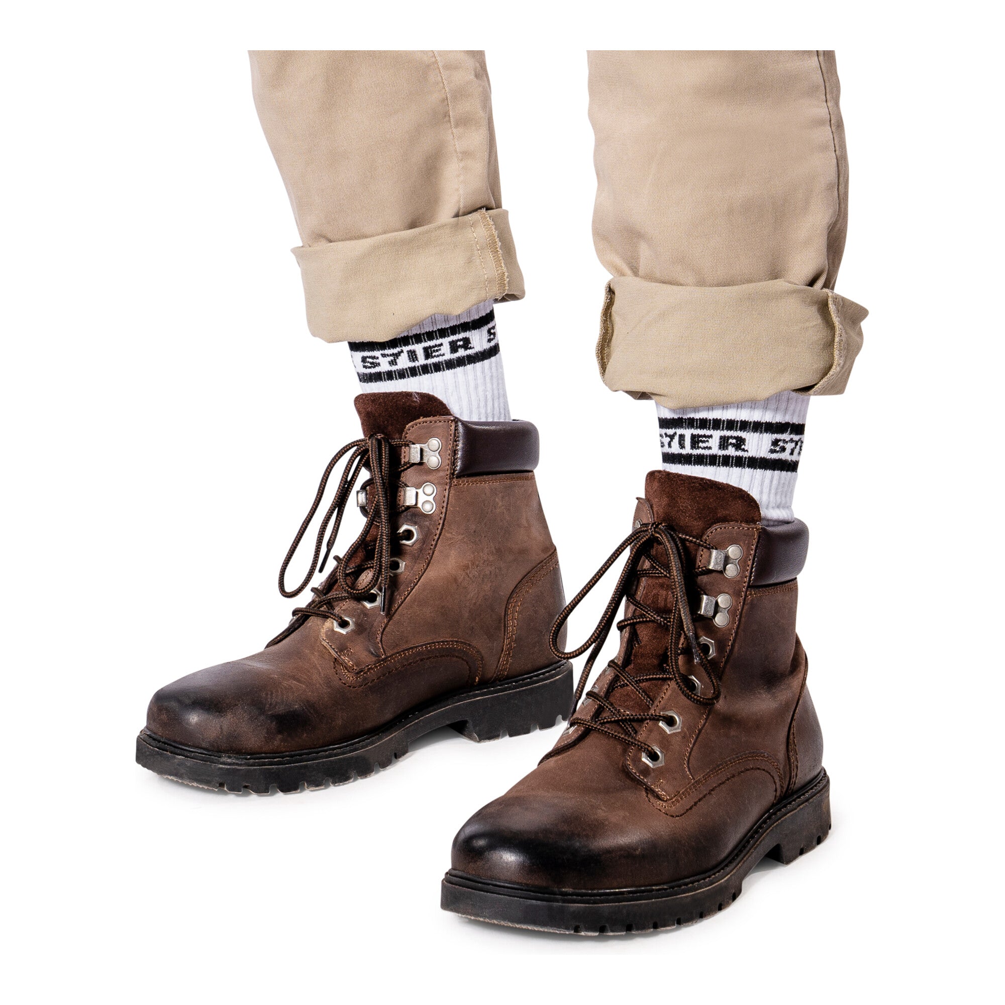 STIER Boots Size 46 Brown