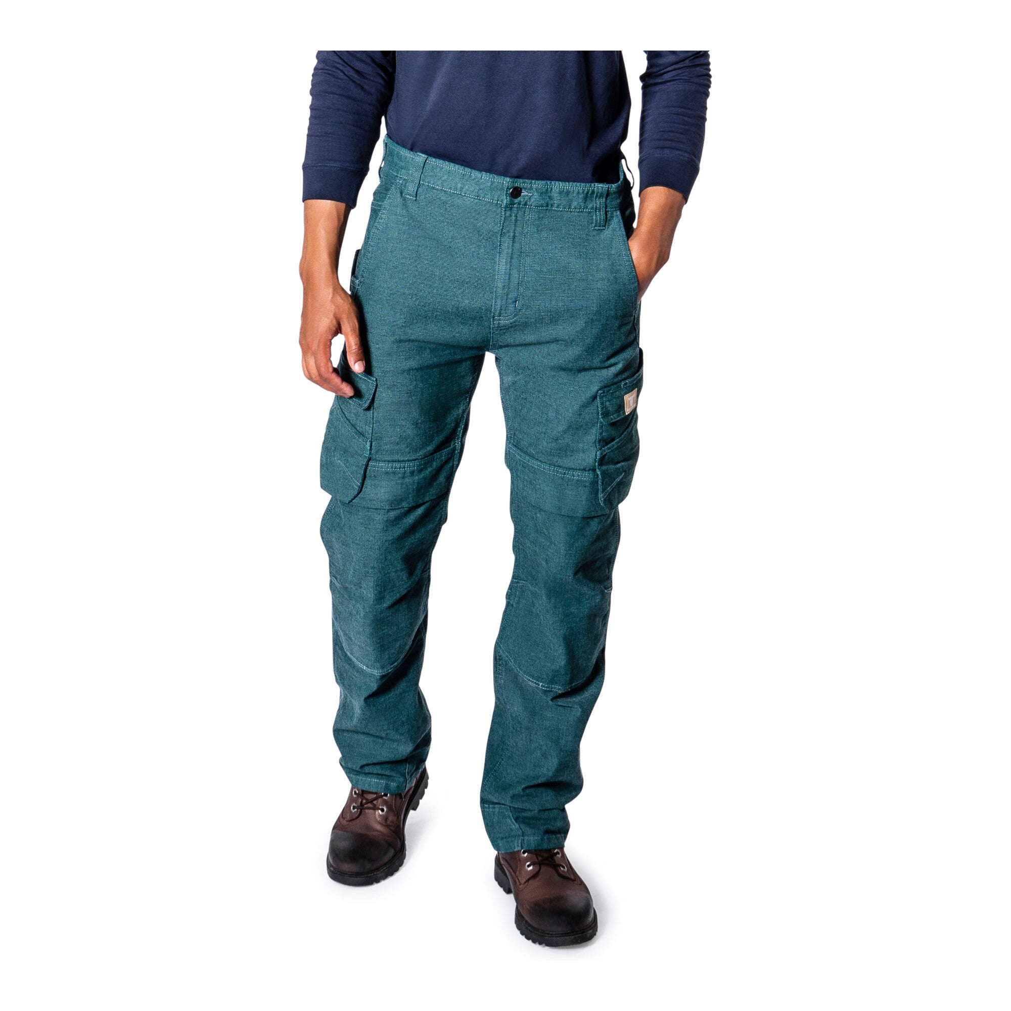 STIER Cargo Steel Pants 30/32 Dark Green