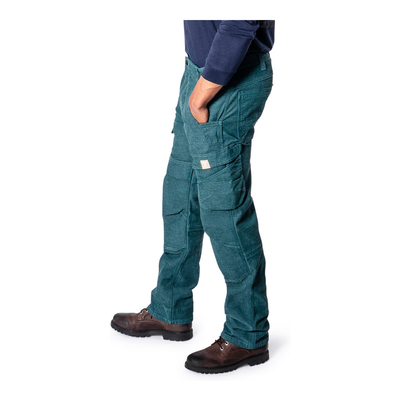 STIER Cargo Steel Pants 38/34 Dark Green