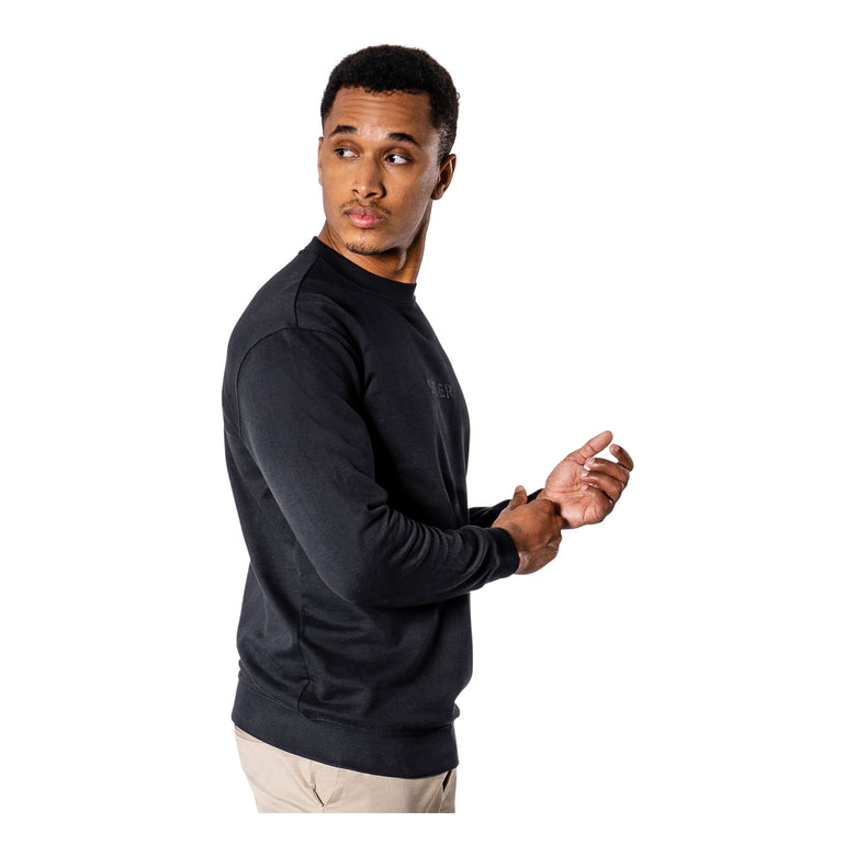 STIER Crew Sweat Style Embro S Black