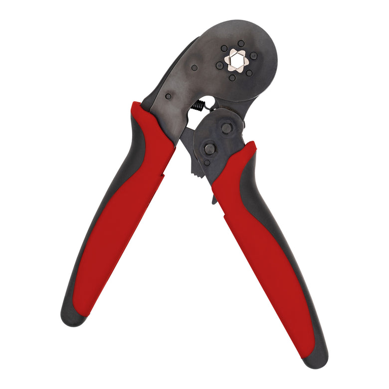 STIER crimping pliers for wire end ferrules, hexagonal crimping 16 mm² crimping pliers