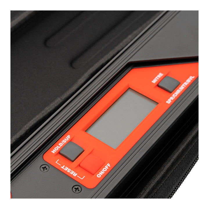 STIER Digitaler Winkelmesser SDW 450 LCD-Display ±0,1° Aluminium 450 mm