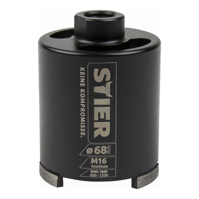 STIER can countersink abrasive M16 can drill core drill 68 to 82 mm drill bit