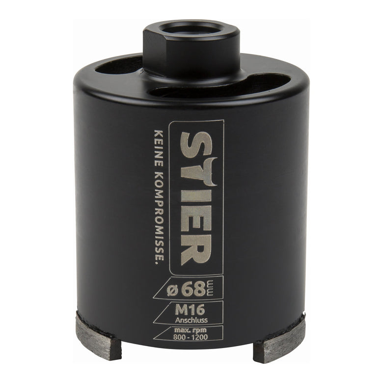 STIER can countersink abrasive M16 can drill core drill 68 to 82 mm drill bit