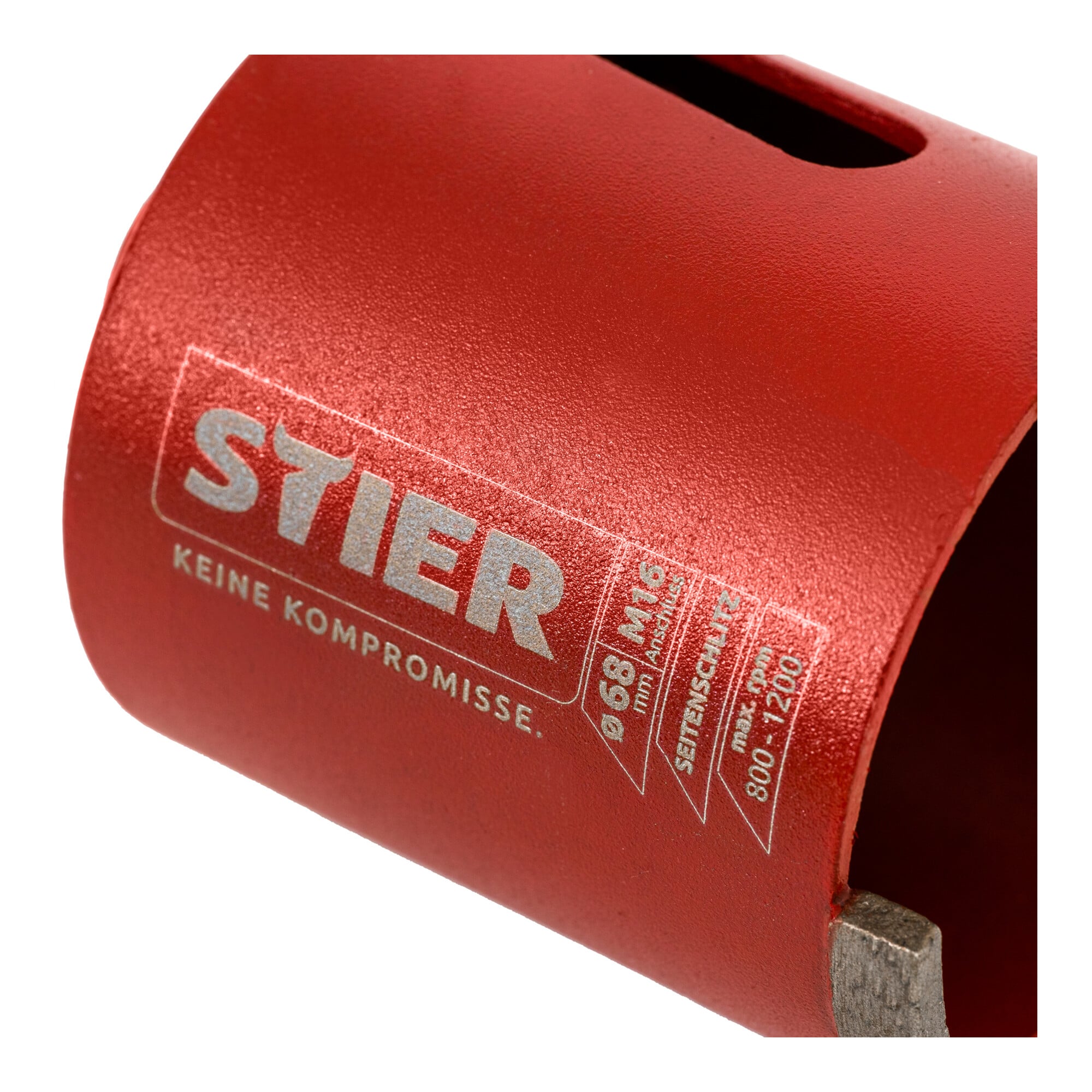 STIER Dosensenker-Satz M16 SDS | 68 mm | für Steckdosen und Verteilerdosen | hohe Haltbarkeit | Bohrkrone | Dosenbohrer