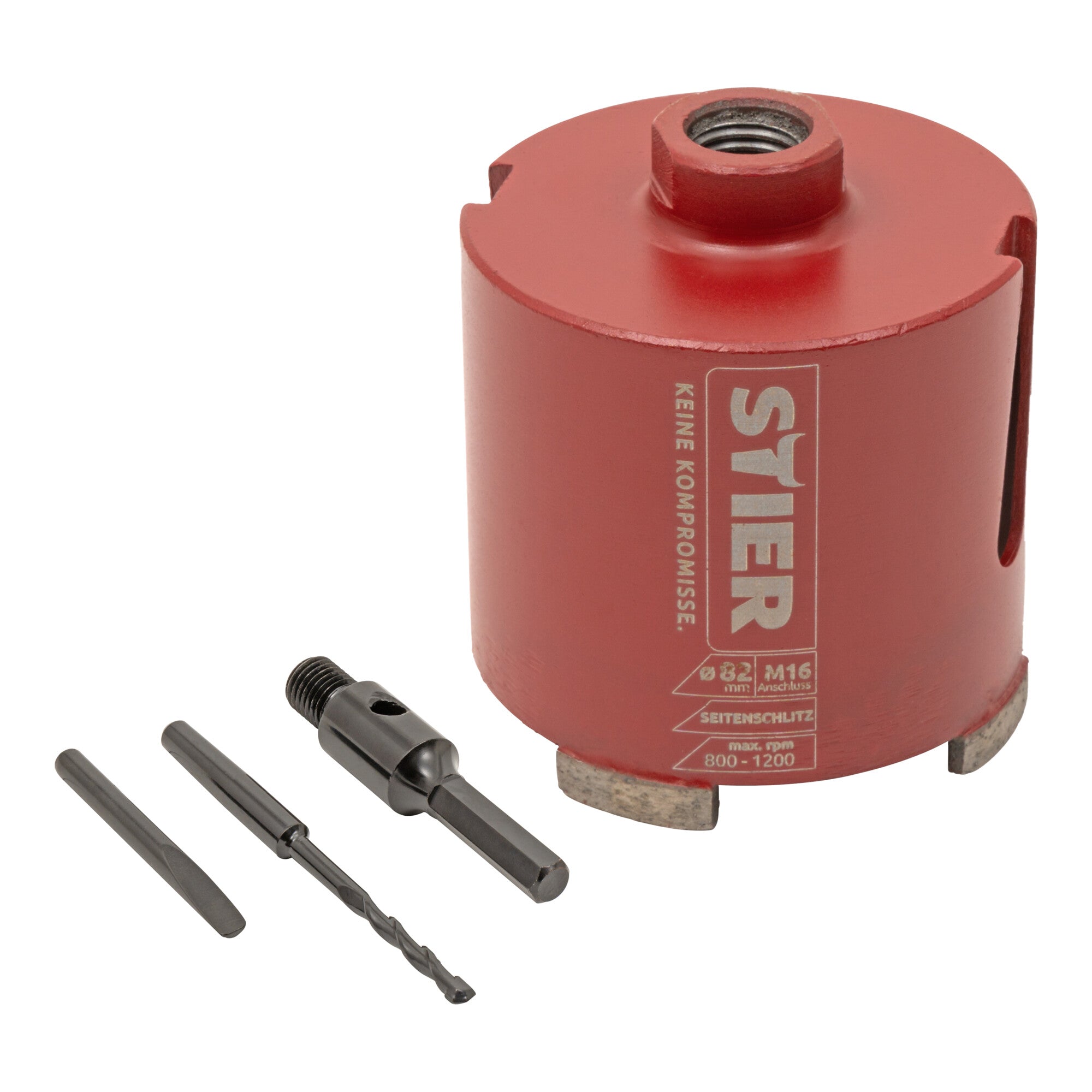 STIER Diamant Dosensenker Satz M16 Sechskant Dosenbohrer Kernbohrer diverse ⌀