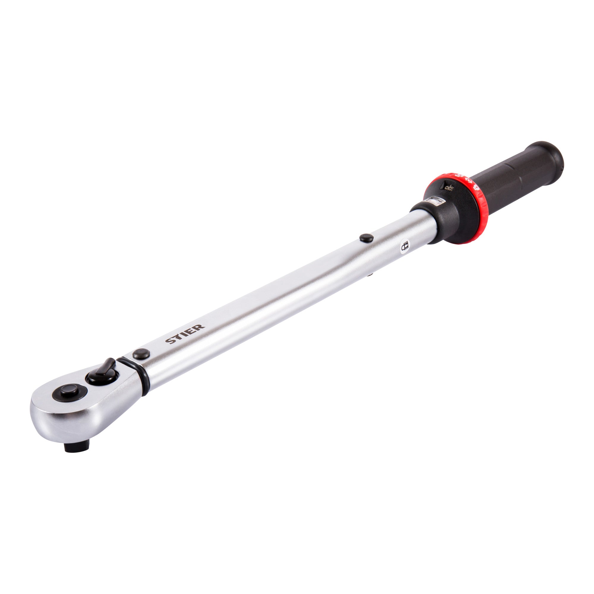 STIER torque wrench 20-100 Nm with reversible ratchet 1/2 inch reversible function