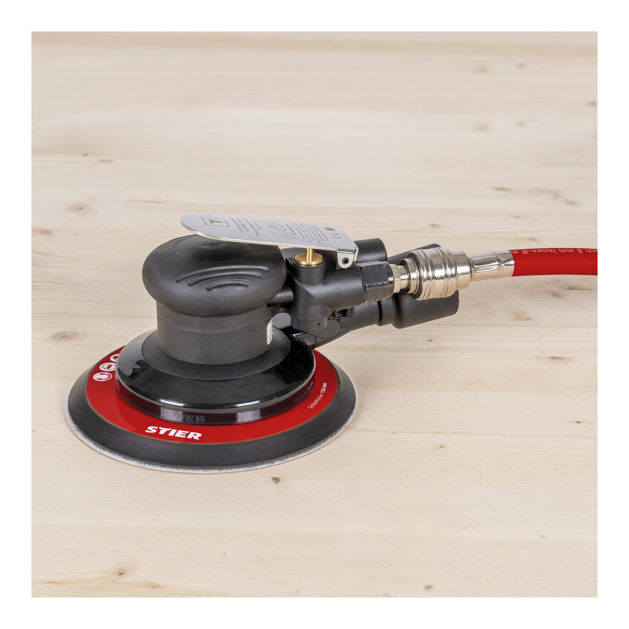 STIER eccentric sander EXS-120 length 187 mm sanding pad 150 mm suitable for