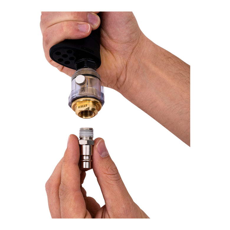 STIER compressed air mini oiler 1/4"